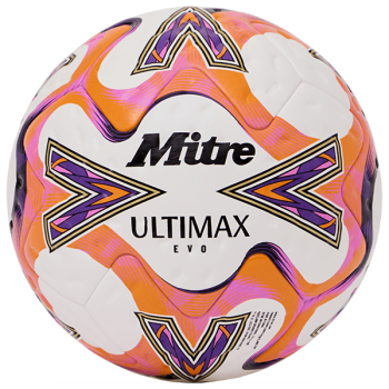 Mitre Ultimax Evo Match Football - White